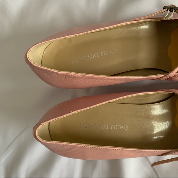 pink ruched pointy toe heels - Picture 9 of 9